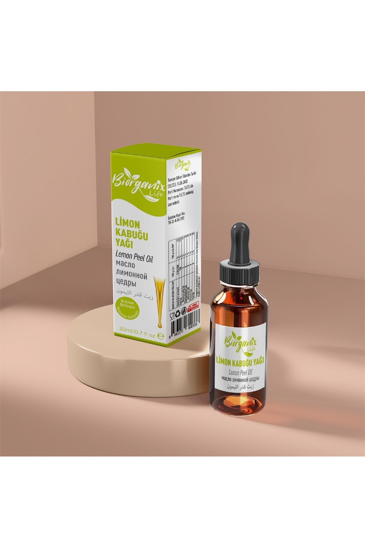 Limon Kabuğu Yağı 20 ml
