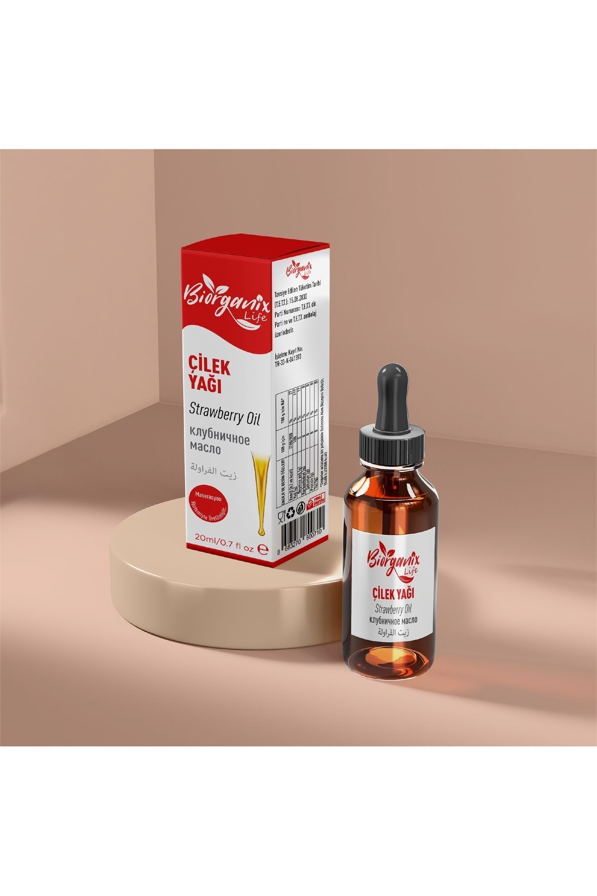 Çilek Yağı 20 ml