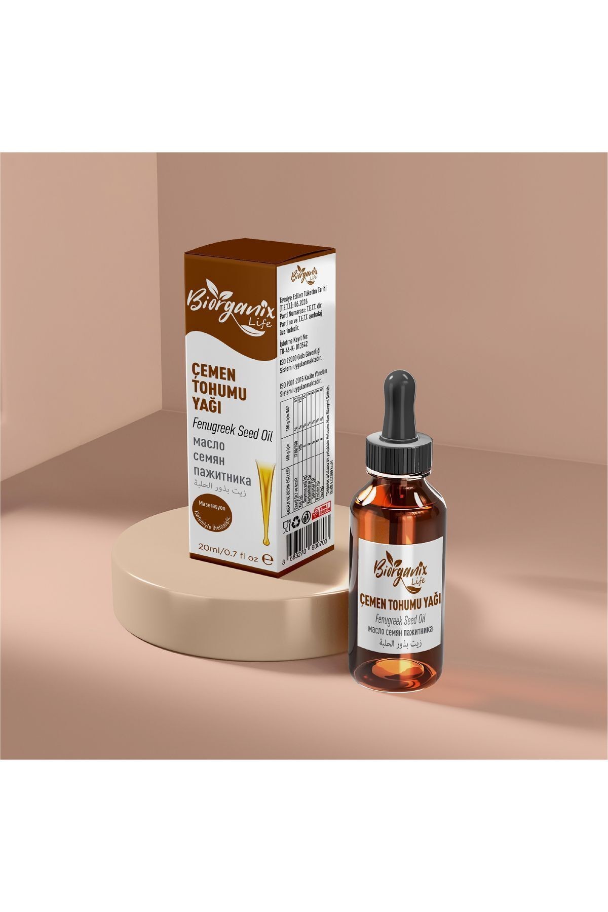 Çemen Tohumu Yağı 20 ml