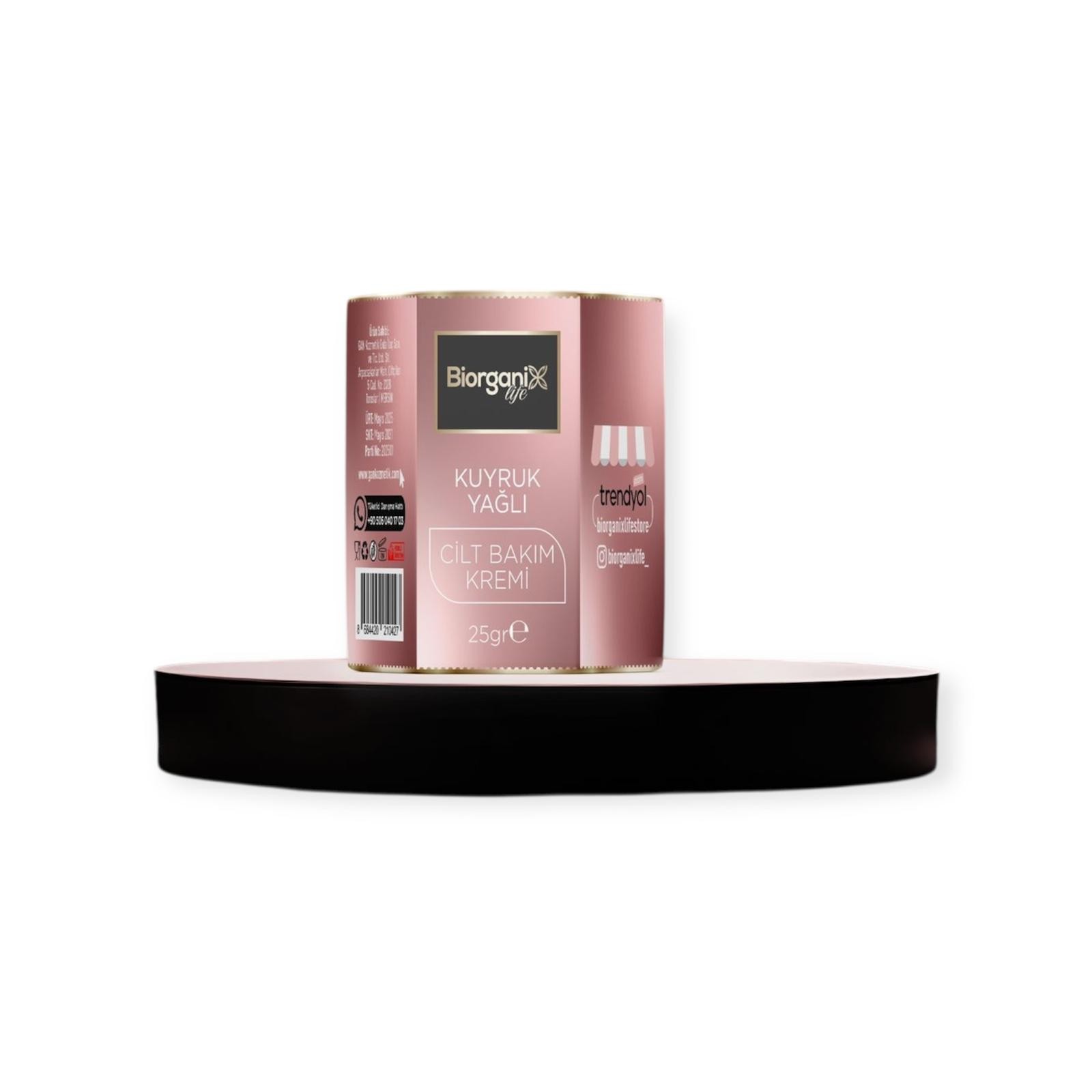 Biorganix Life Kuyruk Yağlı Cilt Bakım Kremi 25 ML 