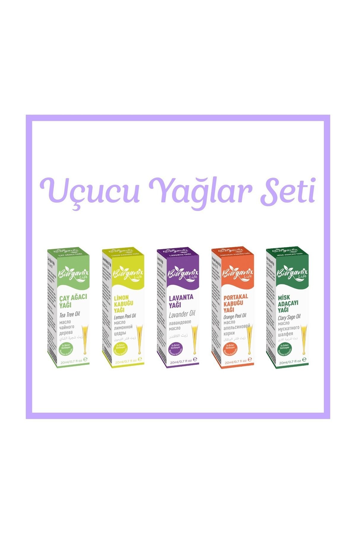 Uçucu Yağ 5'li Set