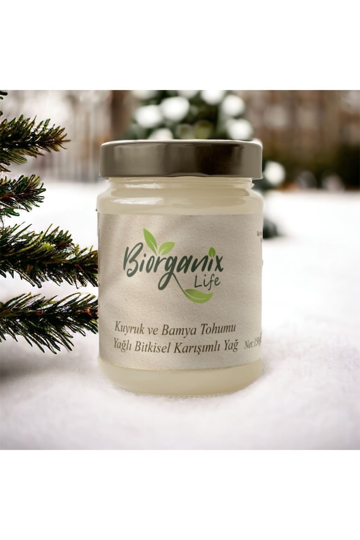 Kuyruk Yağlı Ve Bamya Tohumlu Krem 100 ml