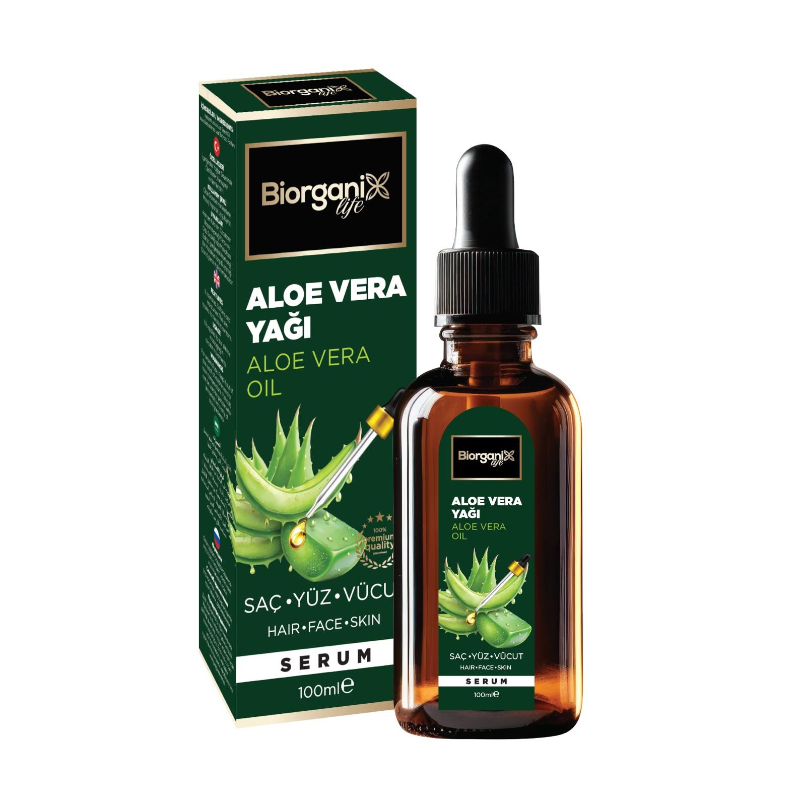 Biorganix Life Aloe Vera Yağı 100 ML