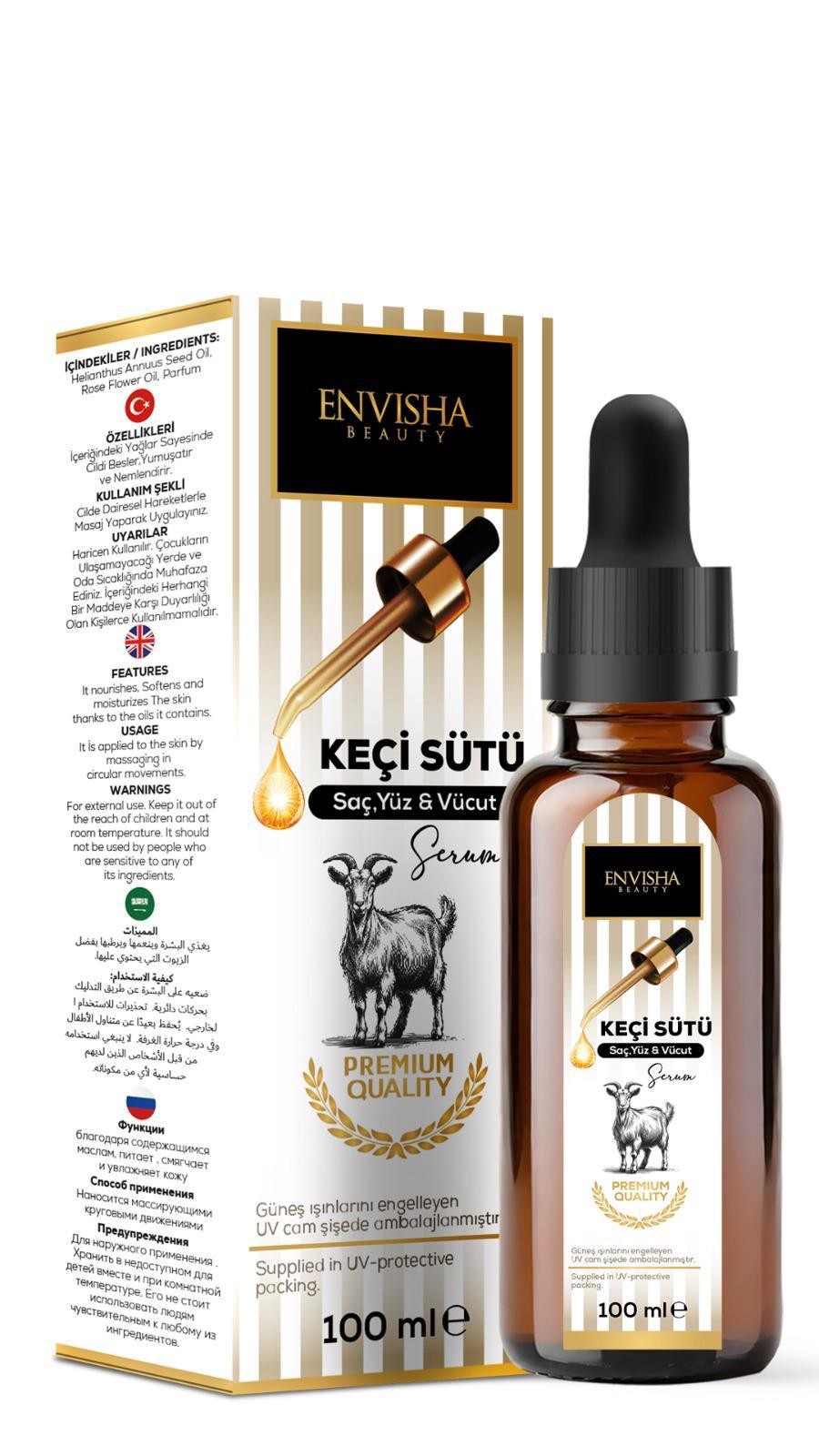 Envisha Beauty Keçi Sütü Serum 100 ML