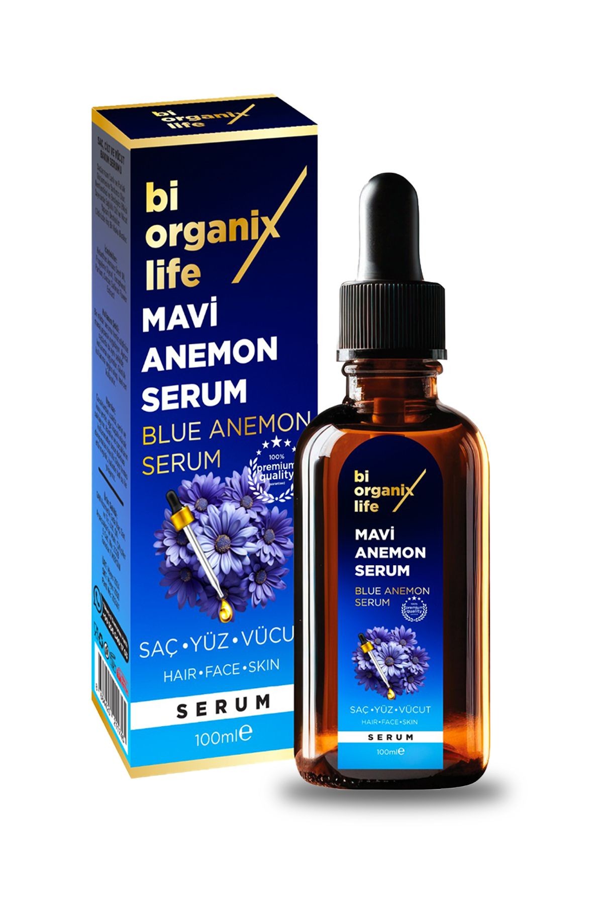 Mavi Anemon Serum Aydınlatıcı Kırışıklık Önleyici 100 ML
