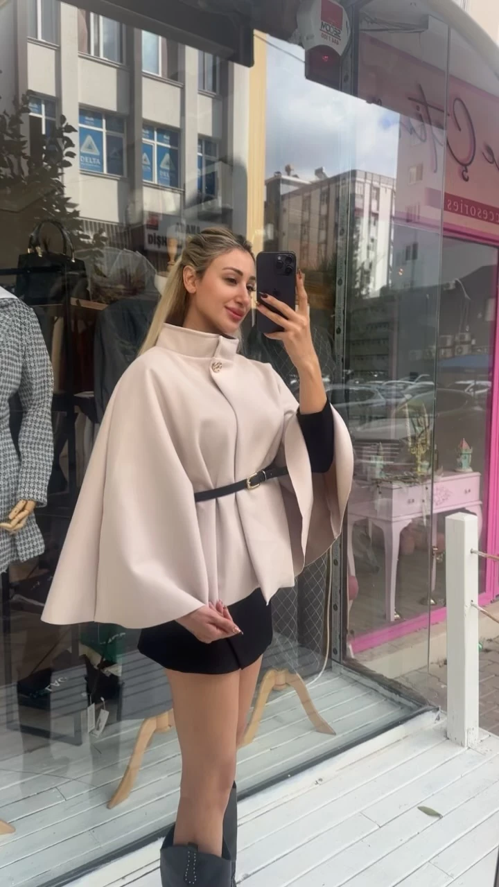 Bej Kemerli Kaşe Panço