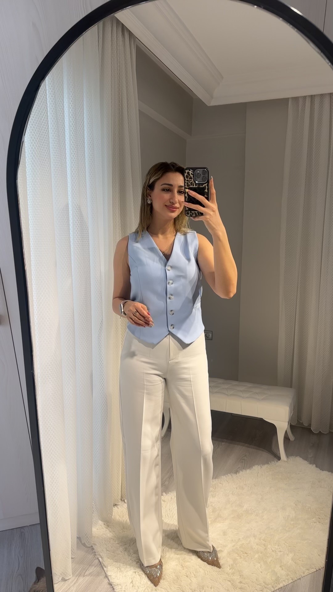 Bebe Mavisi Yelek 