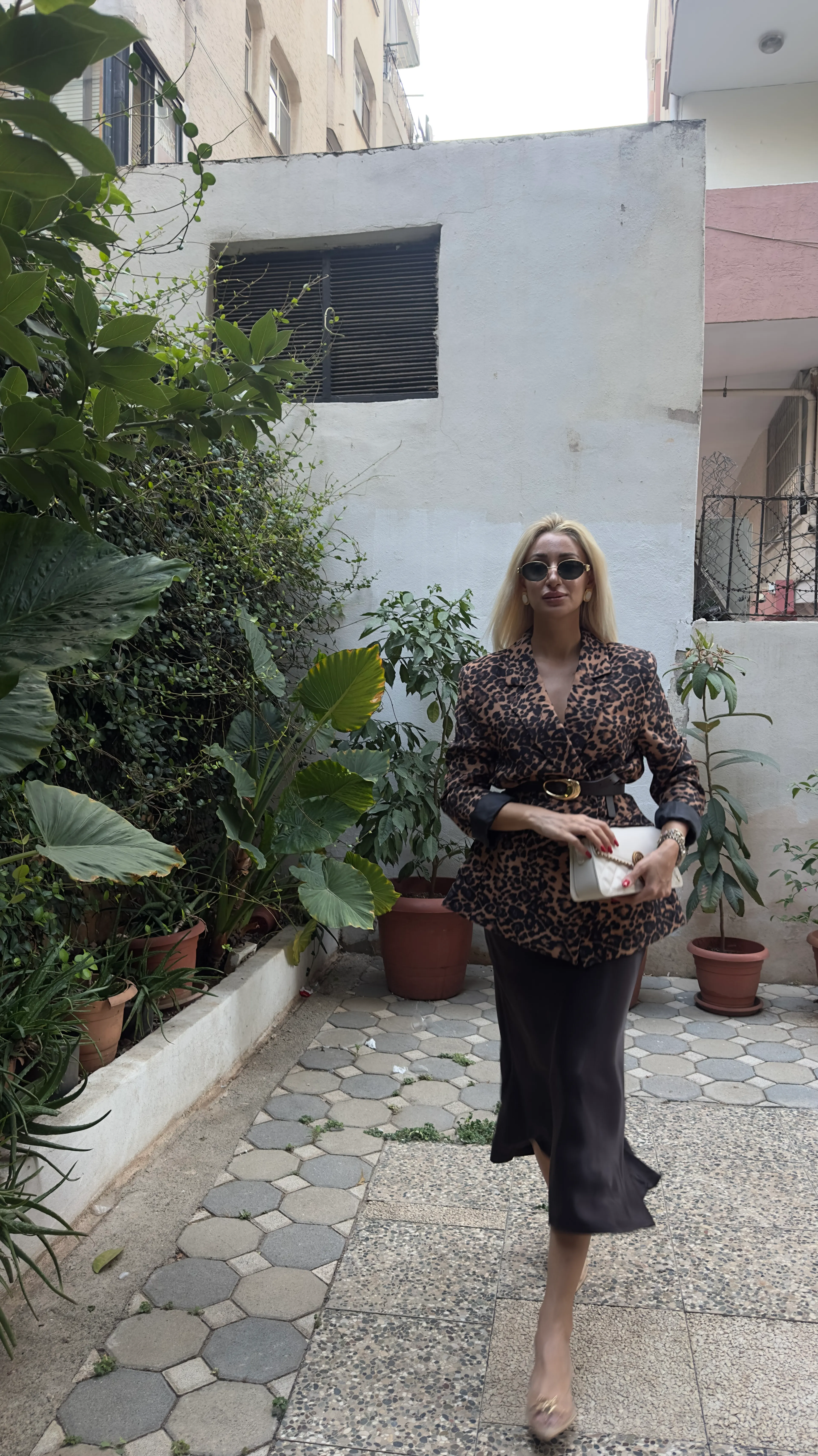 Acı Kahve Saten Etek 