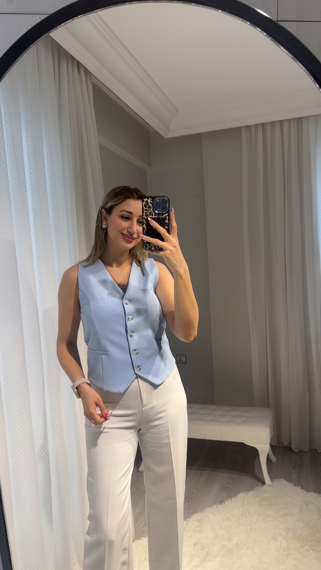 Bebe Mavisi Yelek 