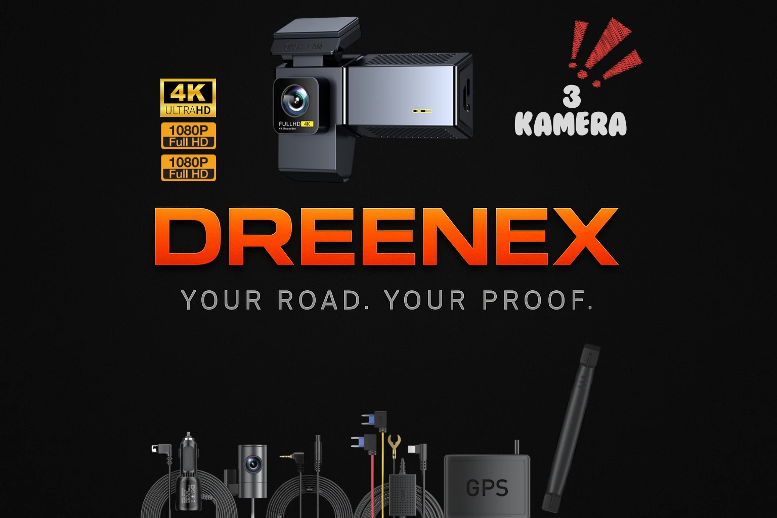 Dreenex Kayra K-05 Dashcam