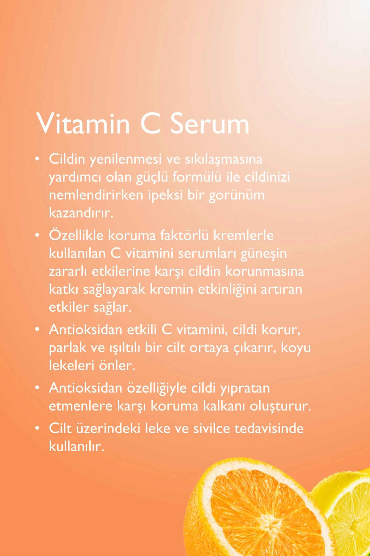 Vitamin C Serum (C Vitamini + Hyaluronic Acid + Algae Extract)