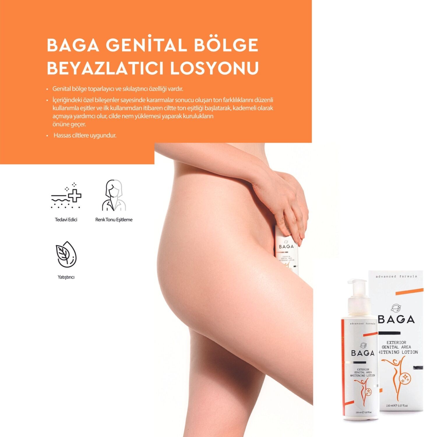 Genital Bölge Beyazlatıcı Losyonu