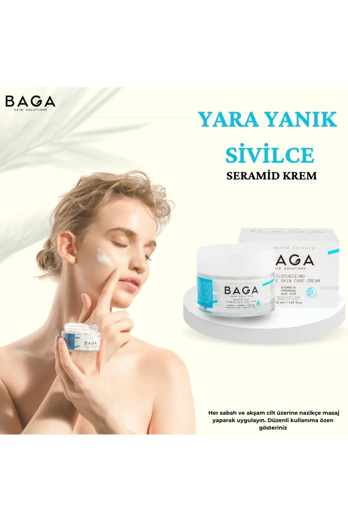 Baga Seramid Krem