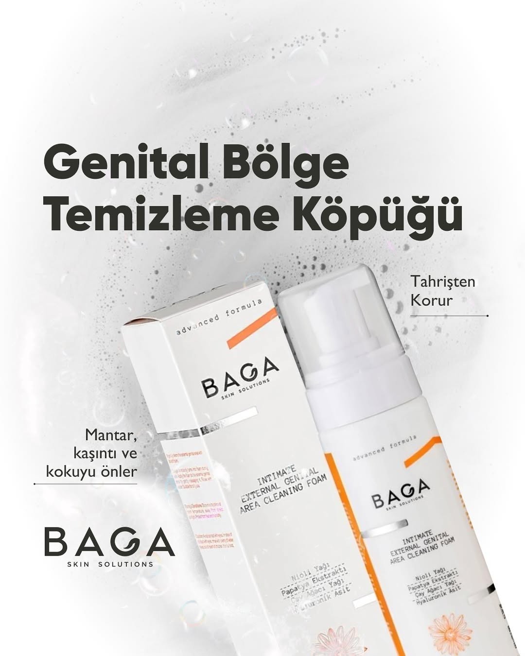 Genital Bölge Temizleme Köpüğü