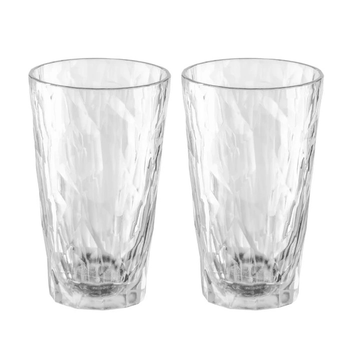 Koziol Superglas No:6 2'li Bardak Seti 300 ml Şeffaf cover pic