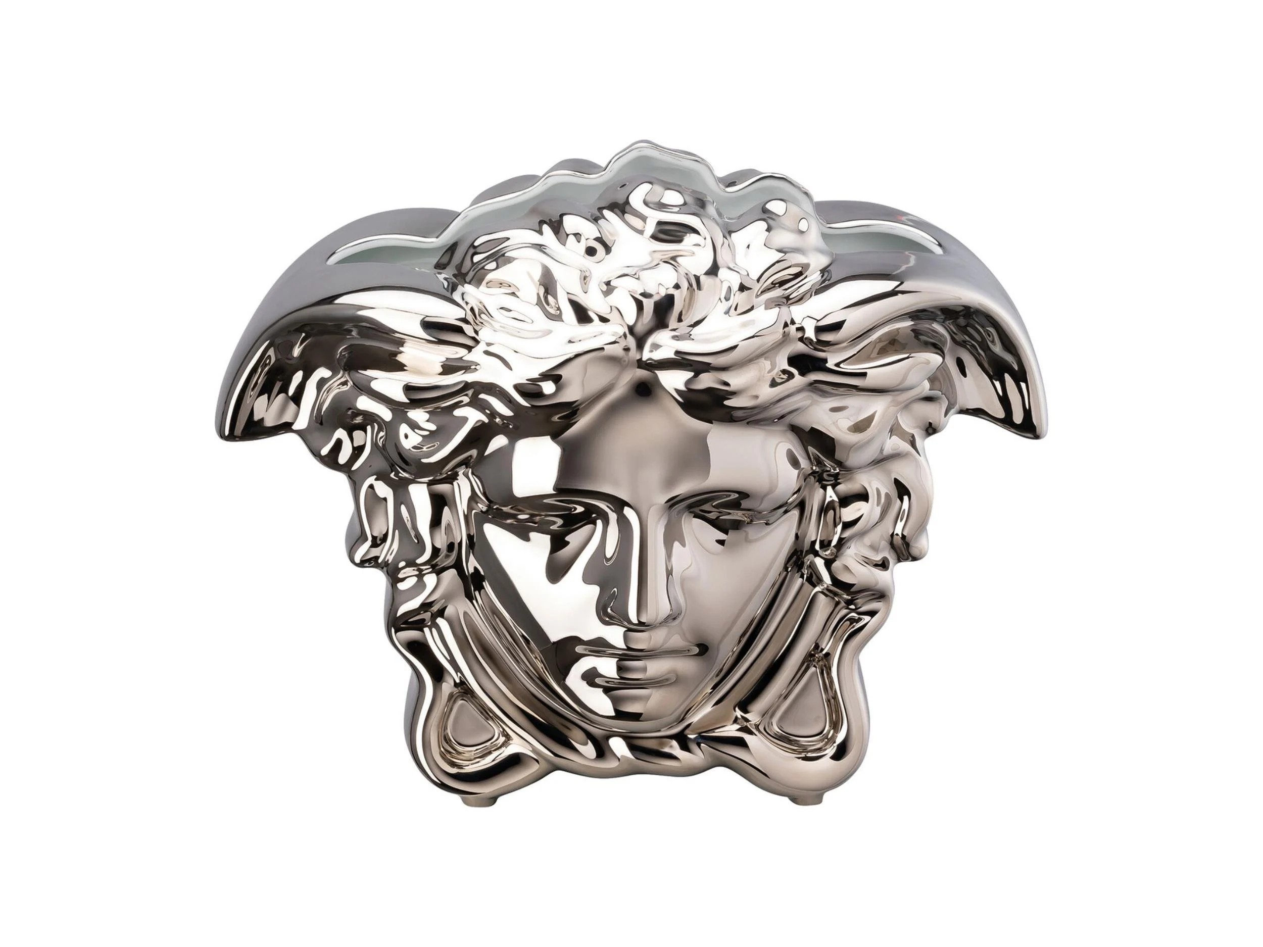 VERSACE Vazo 30 cm Medusa Grande Silver cover pic