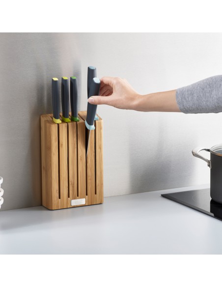 Joseph Joseph Elevate™ 5'li Bıçak Bambu Blok Set SKU 10300 0 image