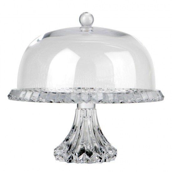 ROGASKA CROWN JEWEL 33 CM FANUSLU AYAKLI TATLI SERVİS 130921 cover pic