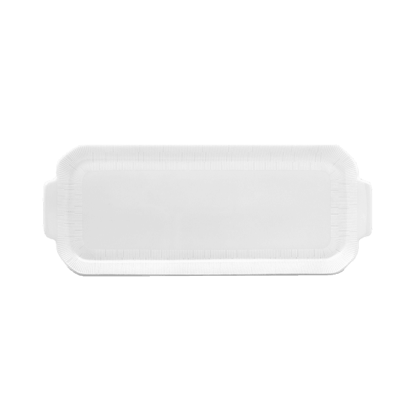 Haviland Infini Dıamant Blanc Dikdörtgen Kek Tabak cover pic