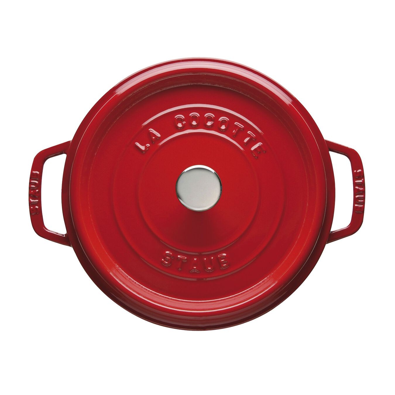 STAUB LA COCOTTE DÖKÜM TENCERE | KİRAZ | 24 CM | 3,7 L | YUVARLAK 405098350 0 image