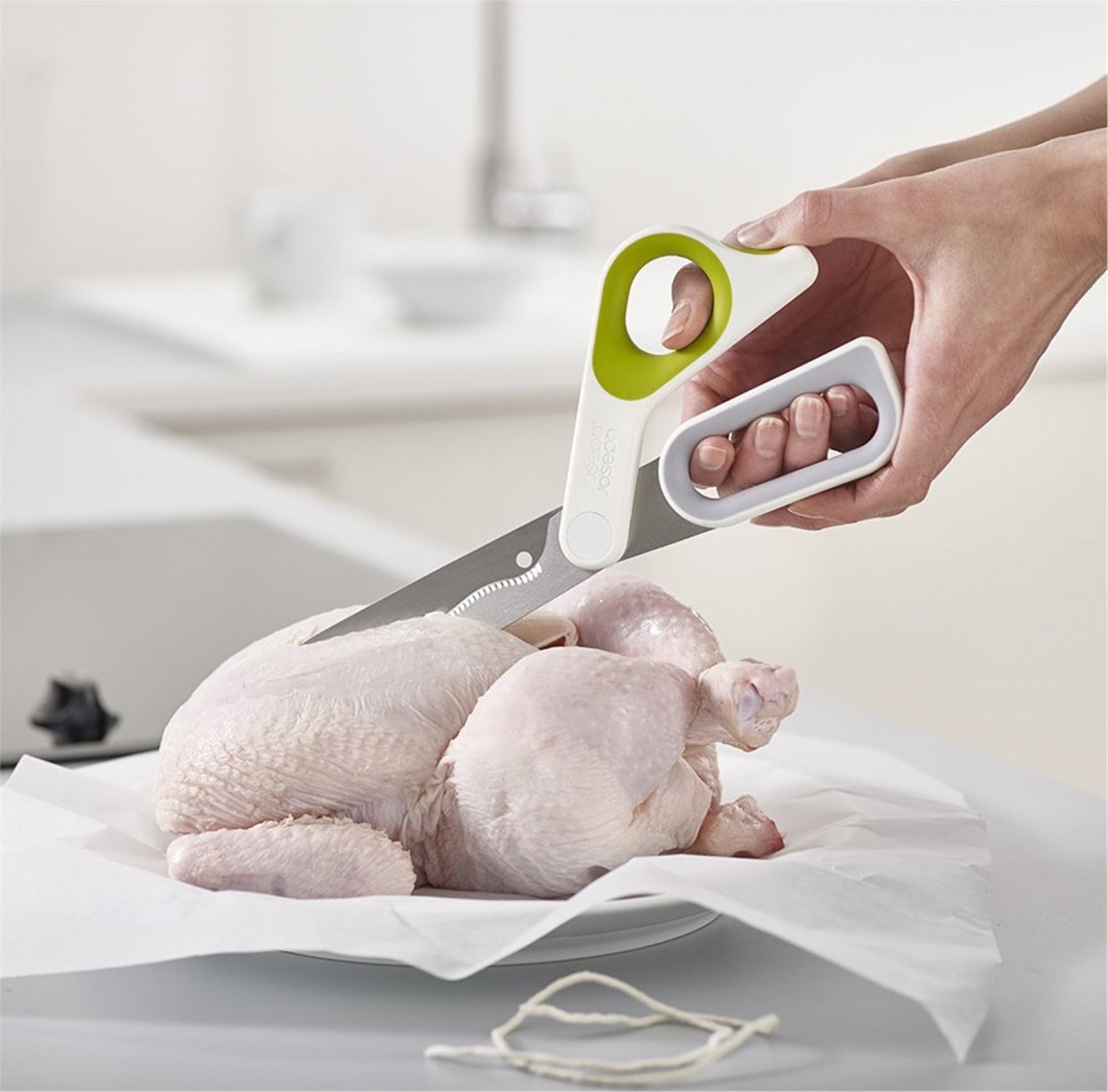 Joseph Joseph PowerGrip Başparmak Destekli Mutfak Makası(10302) 0 image