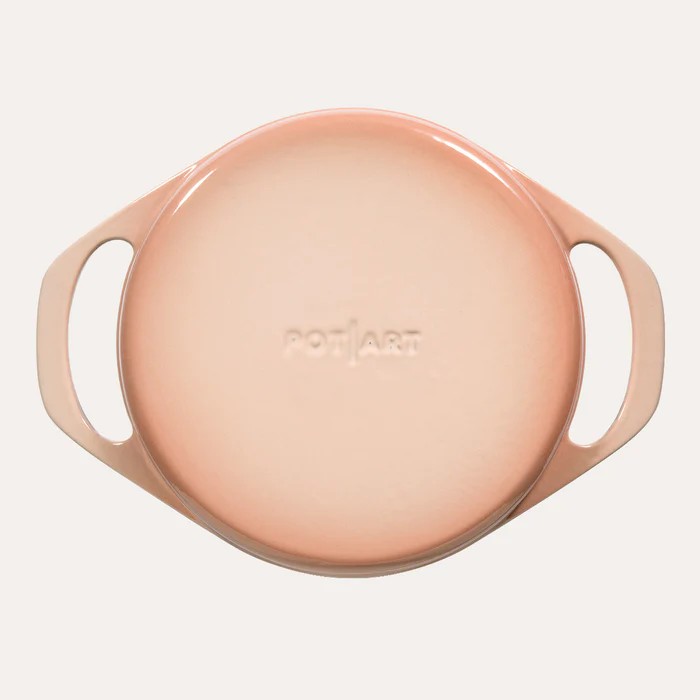 POT ART Lotus Döküm Sahan 22 cm Degrade Pembe 0 image