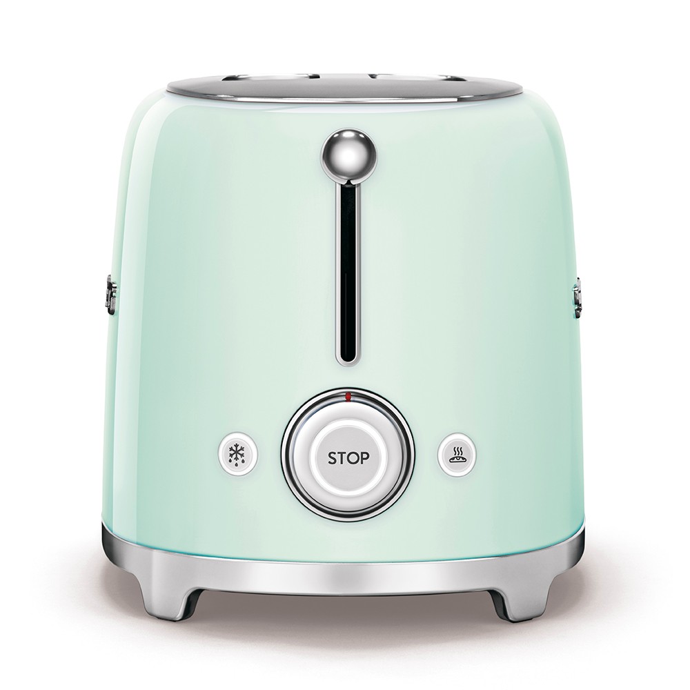 Smeg Pastel Yeşil Ekmek Kızartma 2’li – TSF01PGEU 0 image