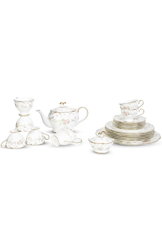 WANELLİ Tiffany Flowers Çay Seti 24 Parça 0 image