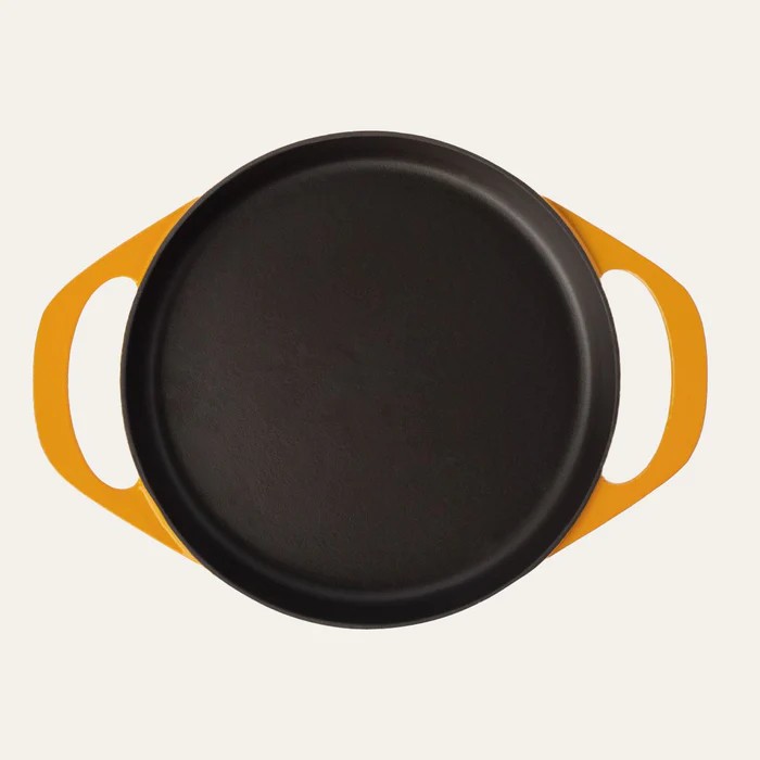 POT ART Sunset Döküm Sahan Tava 22 cm Parlak Sarı 0 image