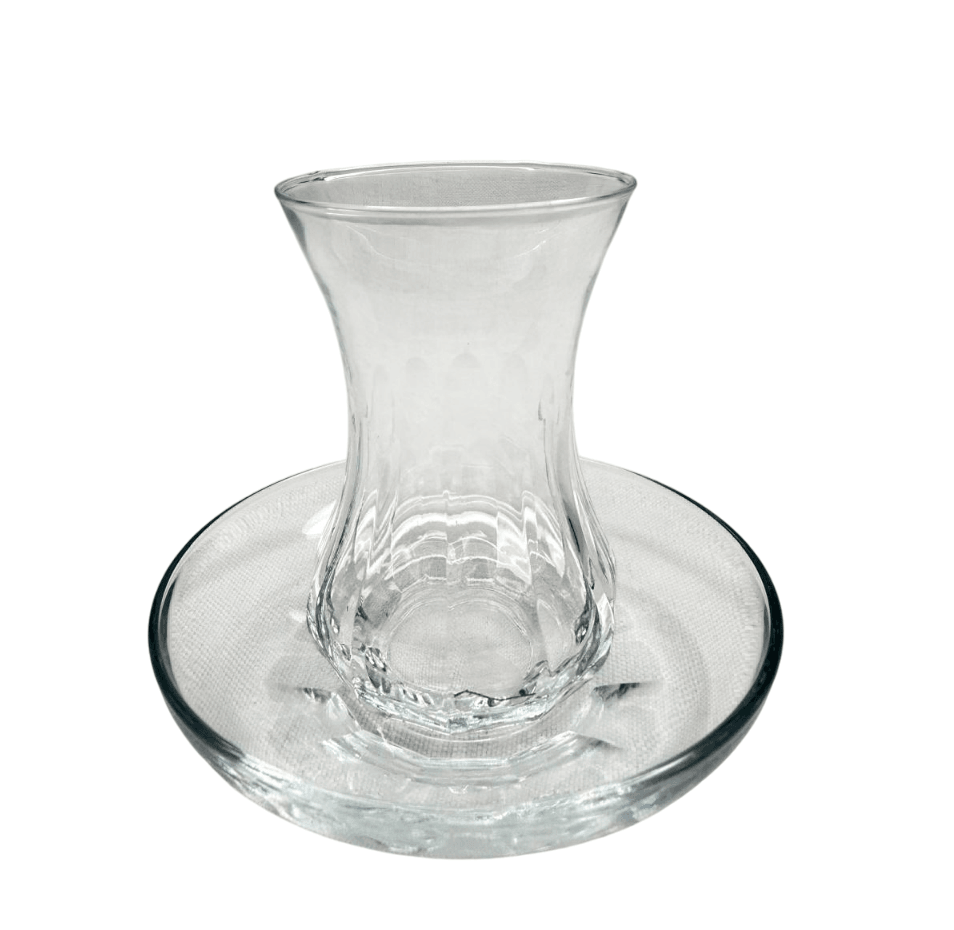 Aulide İnce Belli Kristal Bardak + Bardak Altlığı 6'lı 0 image