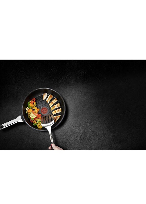 TEFAL Titanyum 6X Excellence İndüksiyon Tabanlı Tava - 24 cm 0 image