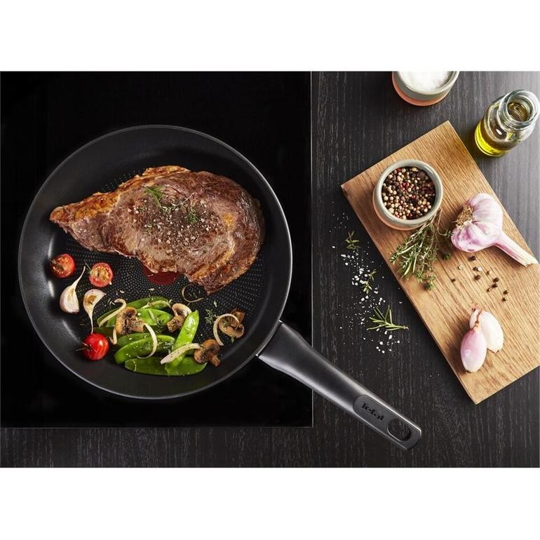 TEFAL Titanyum 3X Ultimate İndüksiyon Tabanlı Tava - 24 cm 2100118302 0 image
