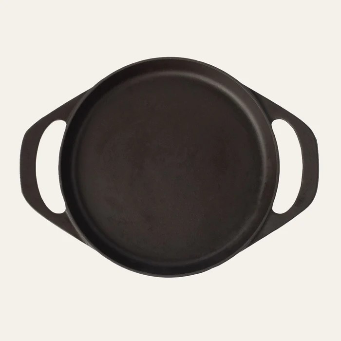 POT ART Stone Siyah Döküm Sahan Tava 22 cm Mat Siyah 0 image