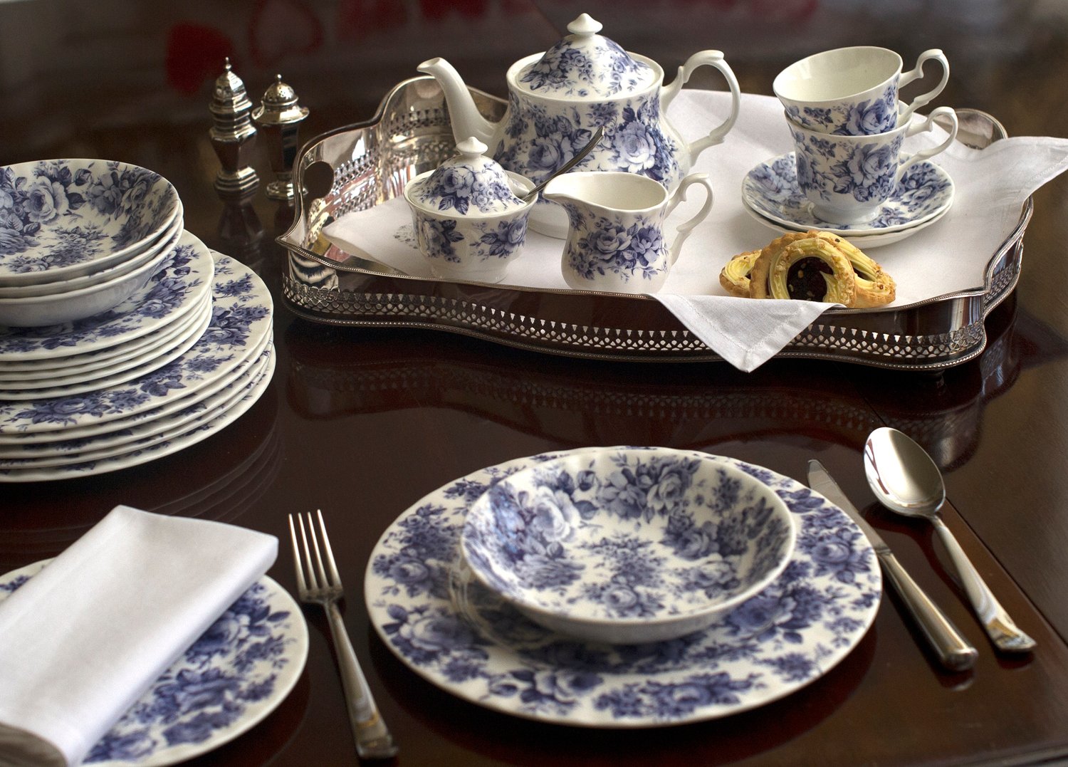 Roy Kirkham Blue Chintz Çay Fincanı 0 image