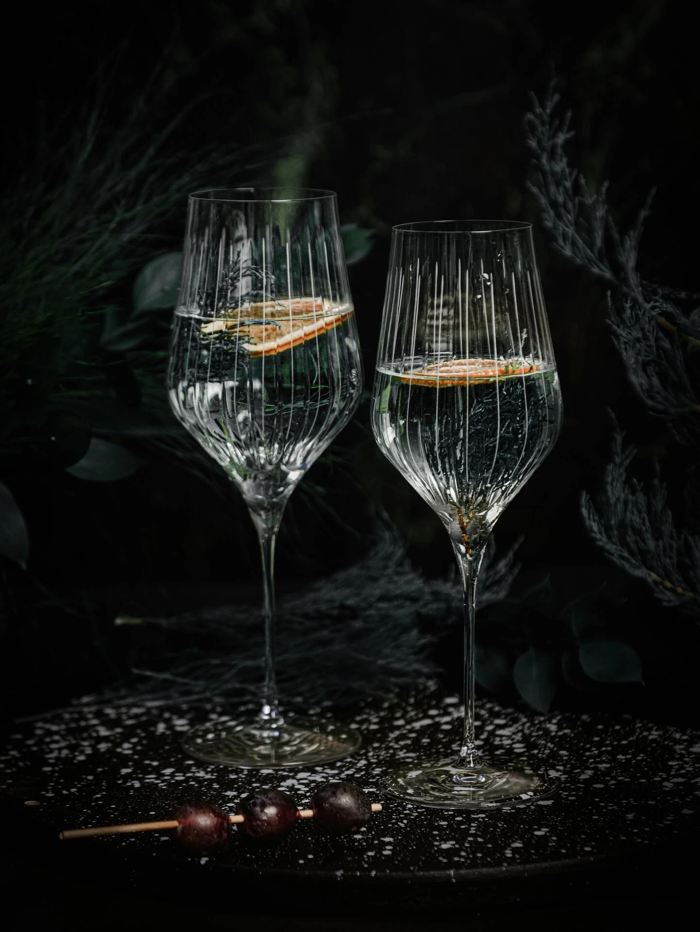 Wanelli Ballet Line Ayaklı Su Bardağı 6 lı 680 ml 0 image