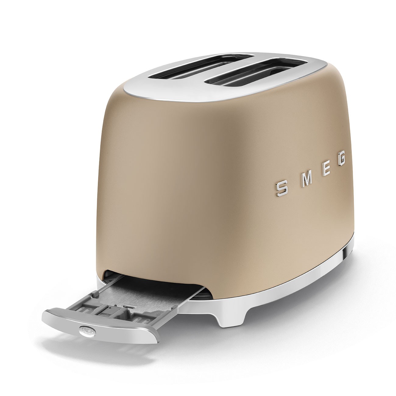 Smeg  50's Style TSF01CHMEU Mat Gold 2 li  Ekmek Kızartma 0 image