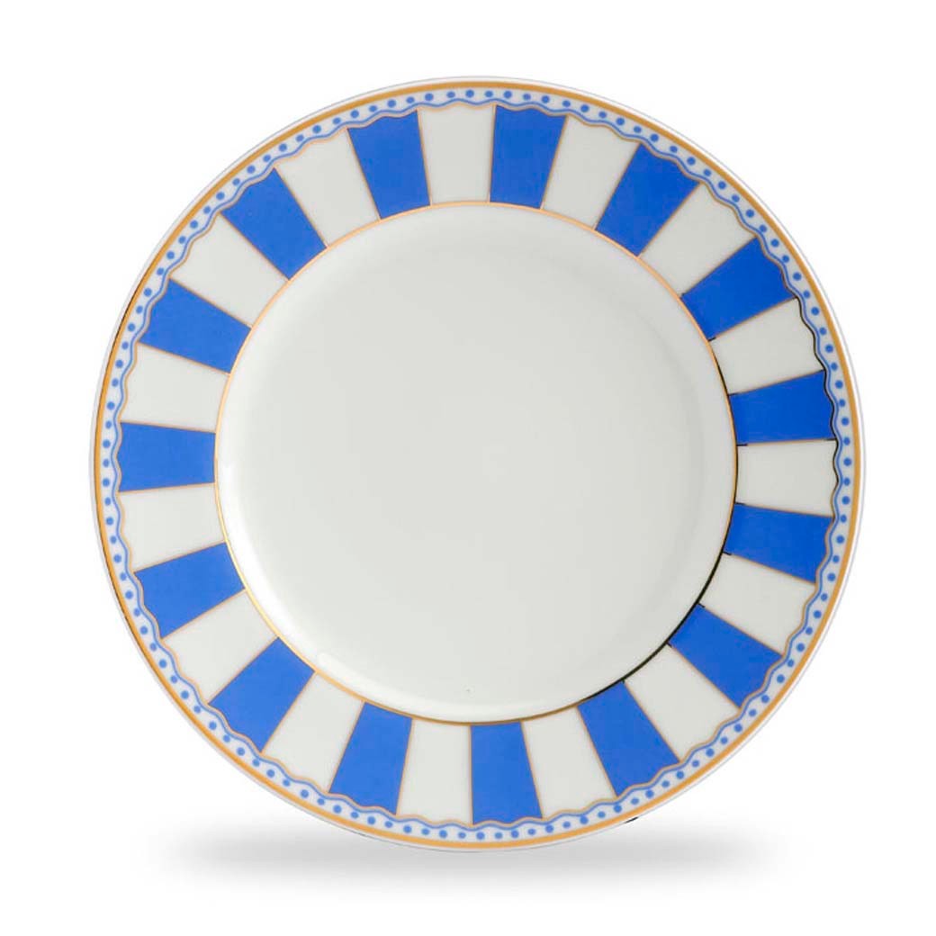 Noritake Carnivale Lacivert İnce Porselen 16cm Tabak cover pic