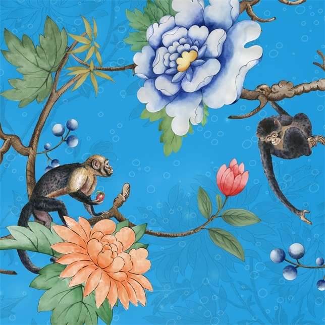 WEDGWOOD Wonderlust Sapphire Garden Çay Fincanı ve Tabağı 1057269 0 image