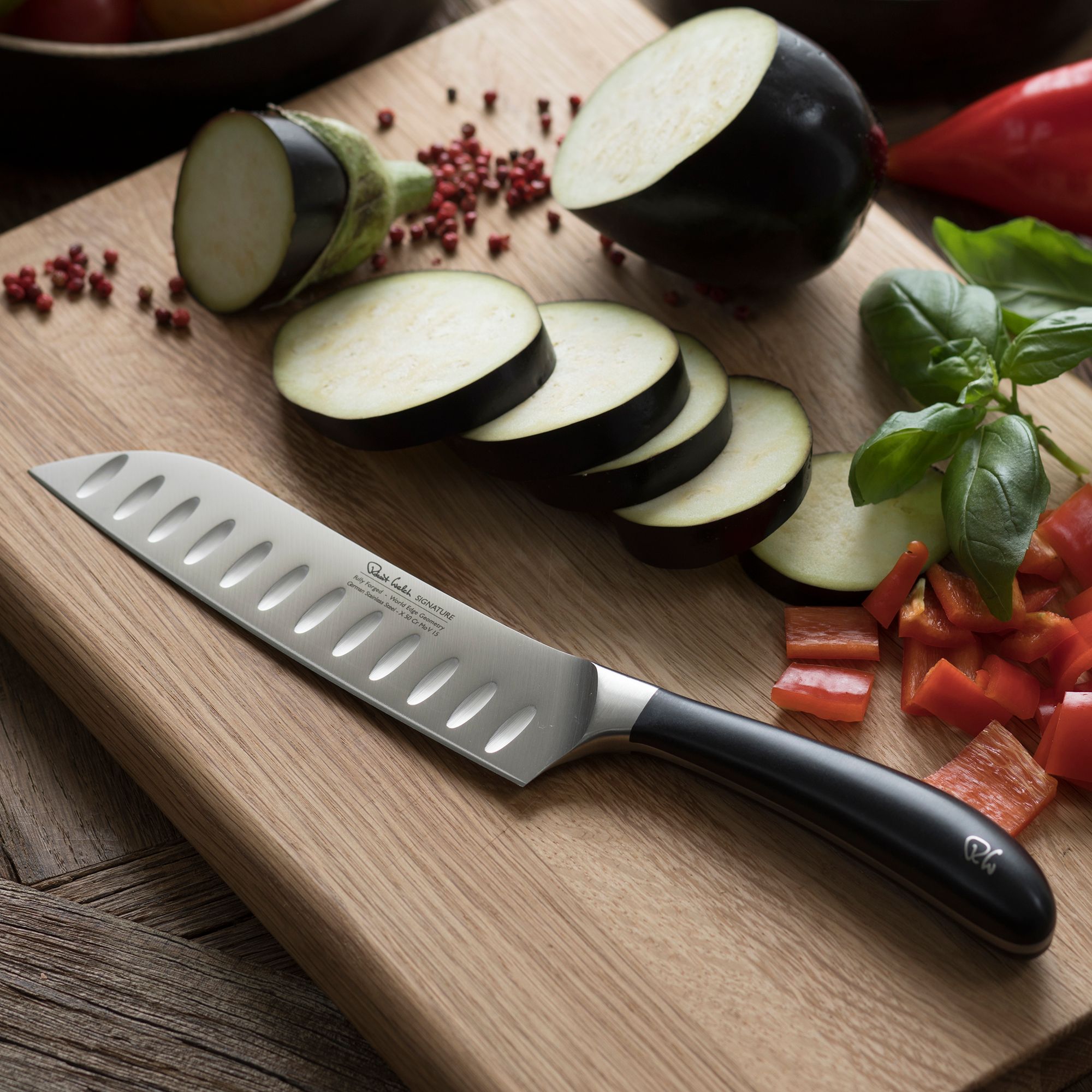 Robert Welch Santoku Bıçak SIGSA2069V 17cm 0 image