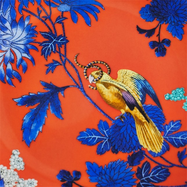 WEDGWOOD Wonderlust Golden Parrot 20 cm Tatlı Tabağı 0 image