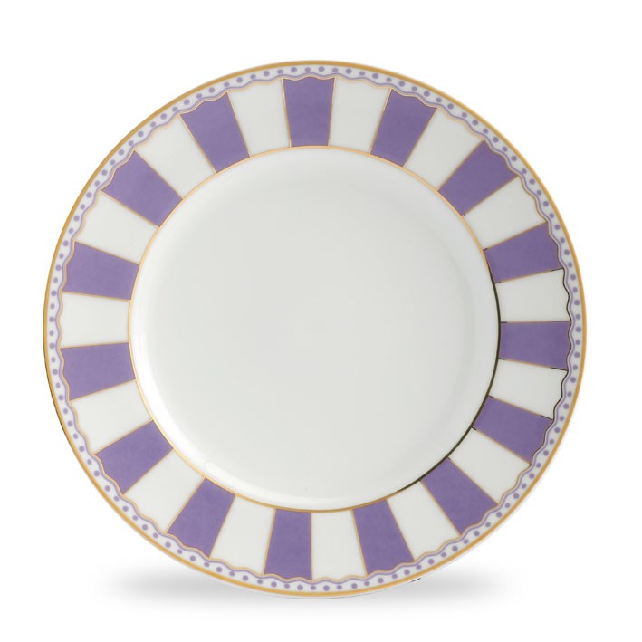 Noritake Carnivale Mor İnce Porselen 16cm Tabak cover pic