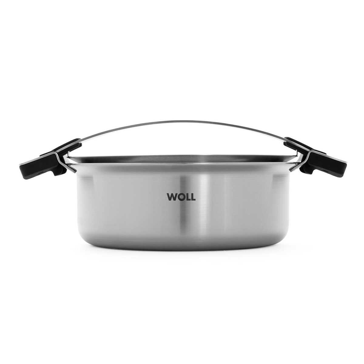 WOLL CONCEPT PRO ÇELİK SIĞ TENCERE 24CM D-WOLL824CO 0 image