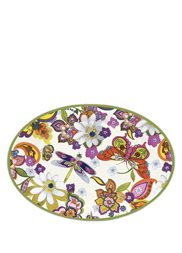 Baci Milano New Amazzonia Oval Servis Tabağı cover pic