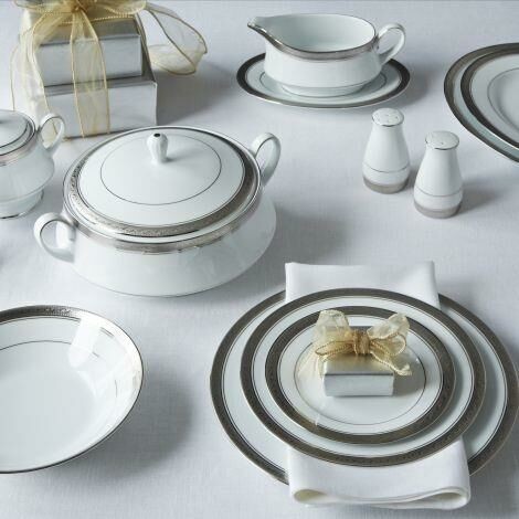 Noritake Crestwood Platinum 54 Parça Yemek Takımı 0 image