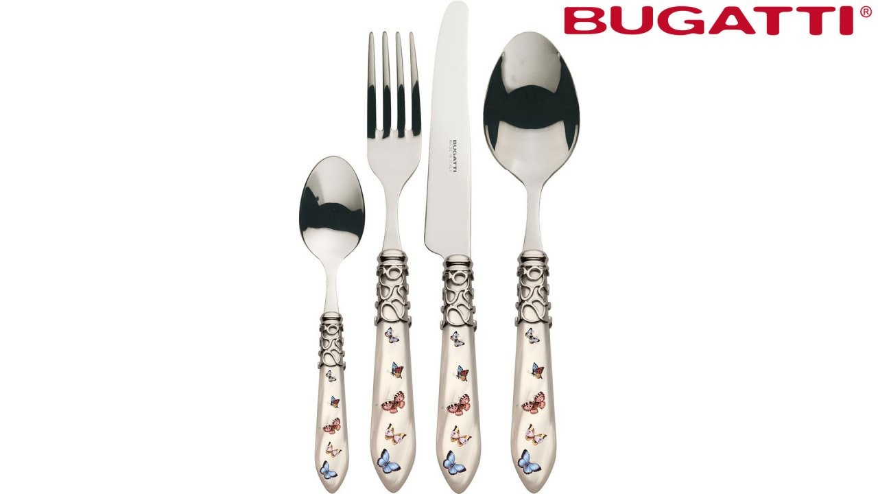 BUGATTİ Melody Butterfly Krom 75 Prç Çtb Seti cover pic