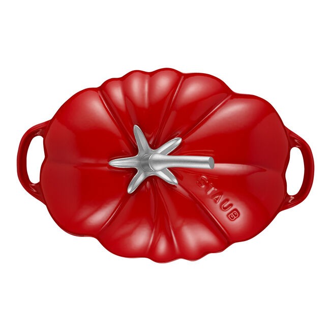 Staub Döküm demir Döküm Tencere | Kiraz | 25 cm | 3 l | Domates cover pic