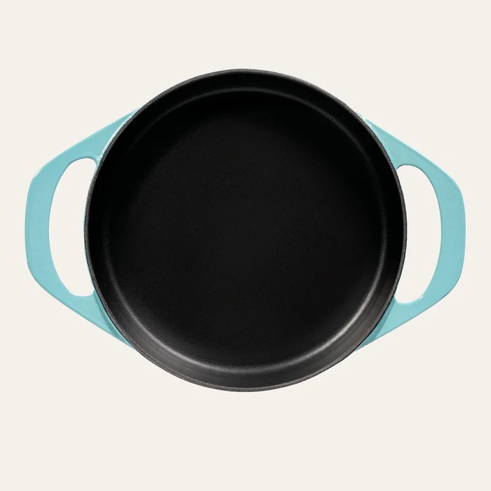 POT ART Nikko Döküm Sahan Tava 22 cm Degrade Turkuaz 0 image