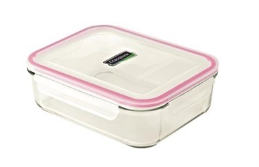 GLASSLOCK DİKDÖRTGEN CAM SAKLAMA KABI 715 ML D-MCRB071 cover pic