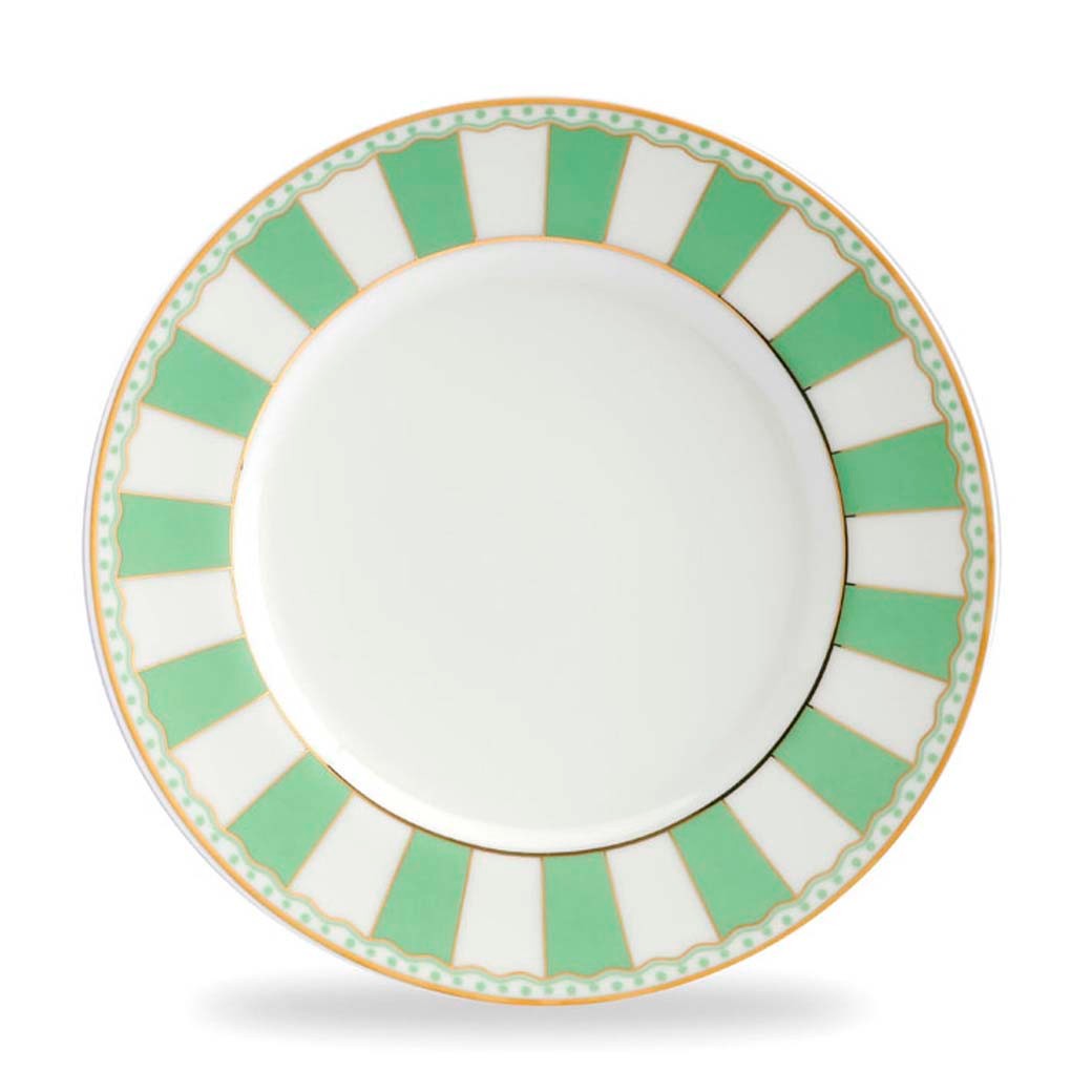 Noritake Carnivale Yeşil İnce Porselen 16cm Tabak cover pic