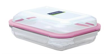 GLASSLOCK DİKDÖRTGEN PLUS CAM SAKLAMA KABI 900 ML D-MPRB090 cover pic